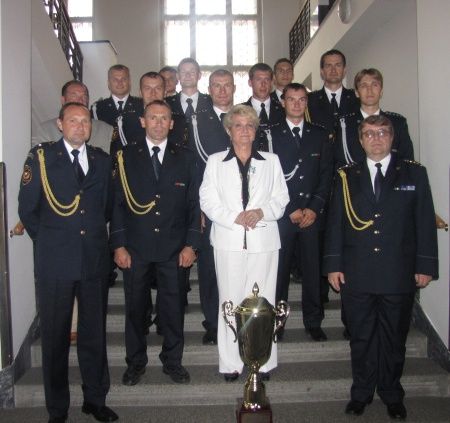 obrázek: Hejtmanka gratulovala mistrům ČR v požárním sportu