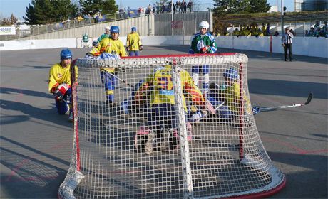 obrázek: Hokejbalisté jsou v semifinále a mají jistou medaili