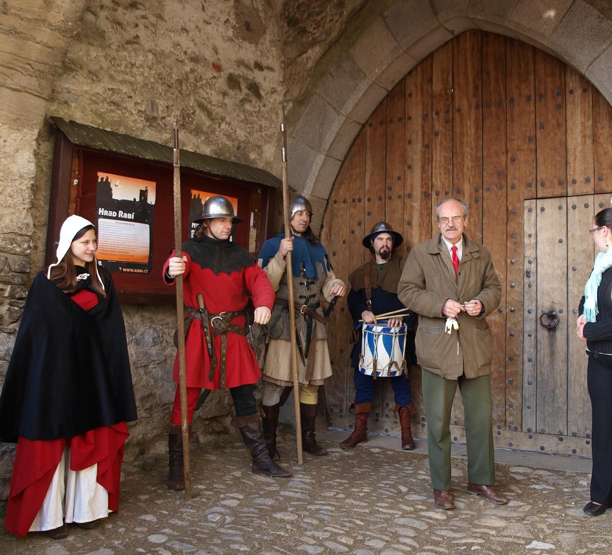 obrázek: Kníže Lobkowicz zahájil sezonu na Rabí