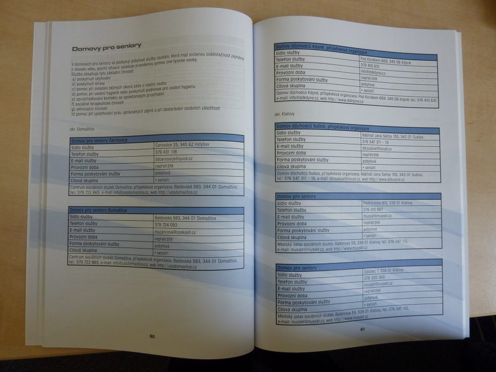 obrázek: Kraj vydal první katalog poskytovatelů sociálních služeb