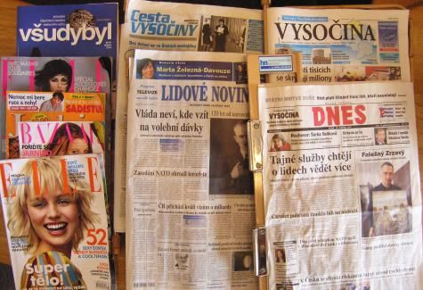 obrázek: Náruživý čtenář v Klatovech ukradl noviny, časopisy a DVD