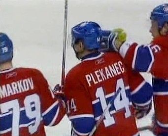 obrázek: Plekanec vstřelil v NHL vítězný gól Montrealu