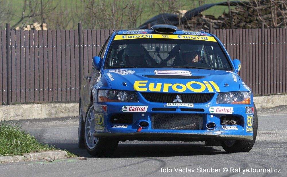 obrázek: Plzeňáci Pech s Uhlem chtějí uspět na Barum rallye