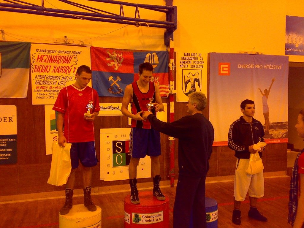 obrázek: Plzeňský boxer Jiří Štádler vybojoval zlatou medaili