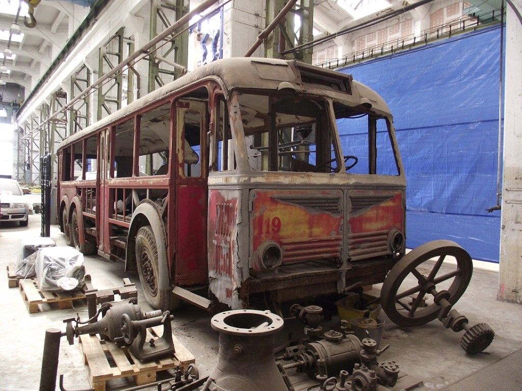 obrázek: Plzeňský historický trolejbus 3Tr3 zrekonstruují v Žamberku