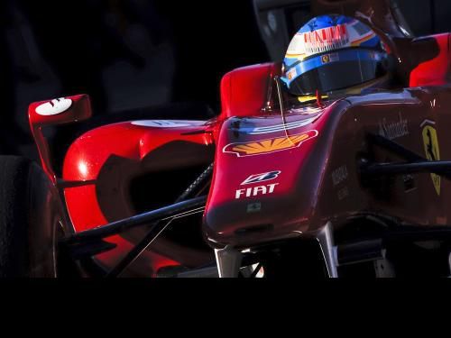 obrázek: První Alonsovu jízdu ve Ferrari sledovalo 30 tisíc fanoušků