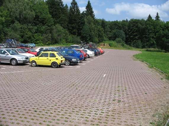 obrázek: Šumava má parkoviště blízko Březníku u Dobré Vody