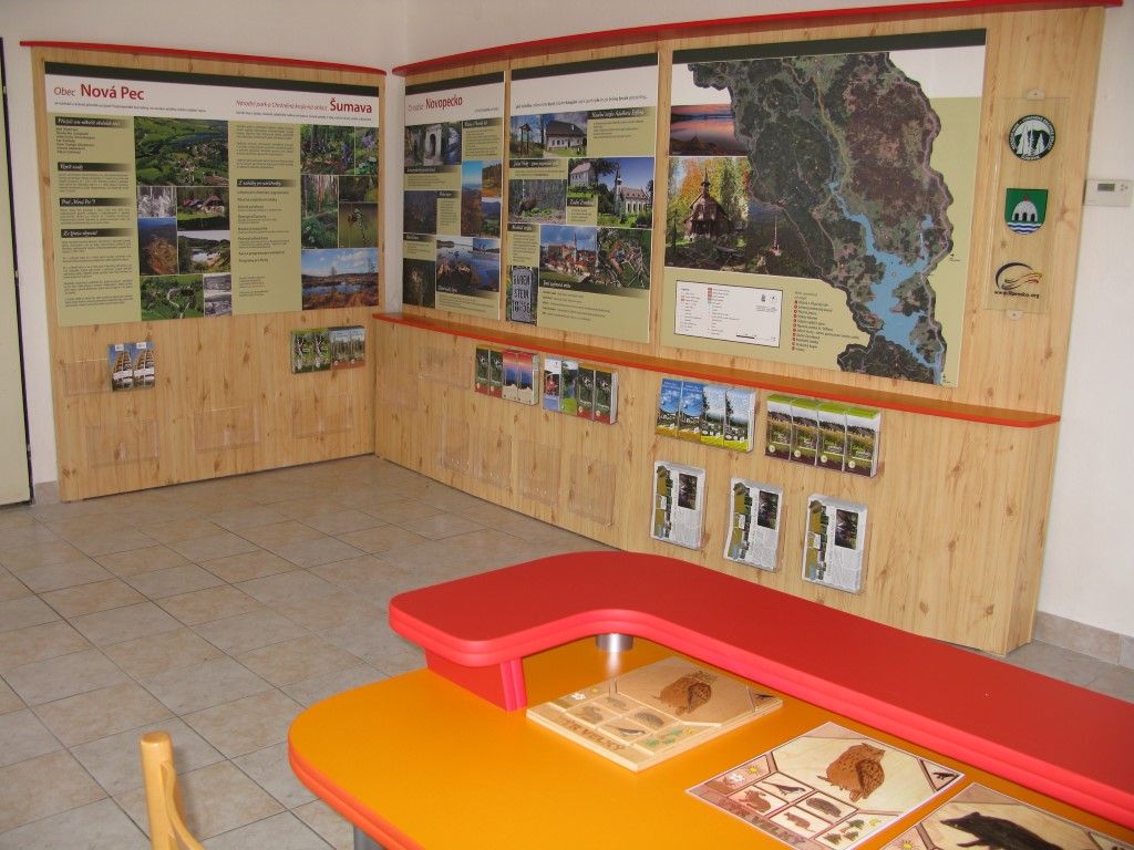 obrázek: Šumavská Nová Pec má informační centrum