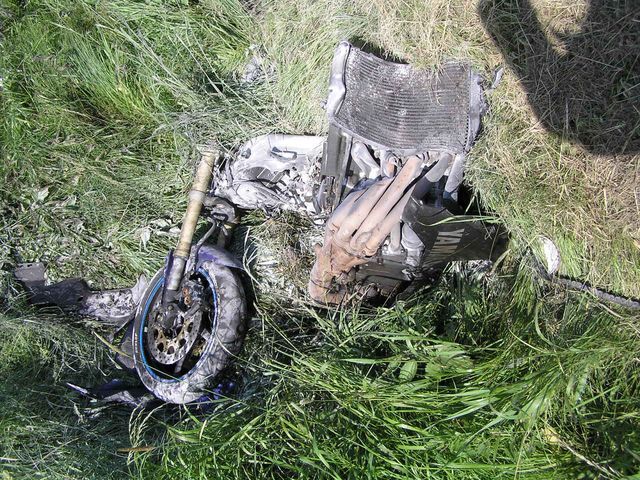 obrázek: U Mýta zemřel motorkář po střetu s kamionem