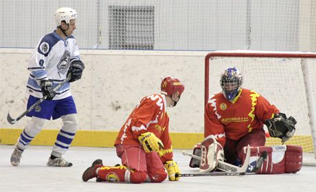 obrázek: Vstup do semifinále vyšel hokejbalistům na jedničku 