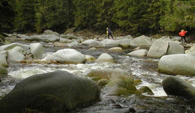 obrázek: Šumava: Nejvíc pršelo v srpnu, Vltava neklesla pod 50 cm