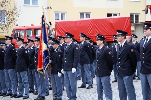 obrázek: Zbirohem zazněla přísaha hasičských nováčků