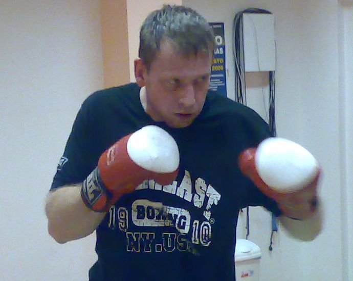 obrázek: Boxer Kříž vybojoval vítězný zápas svým druhým K.O. v kariéře