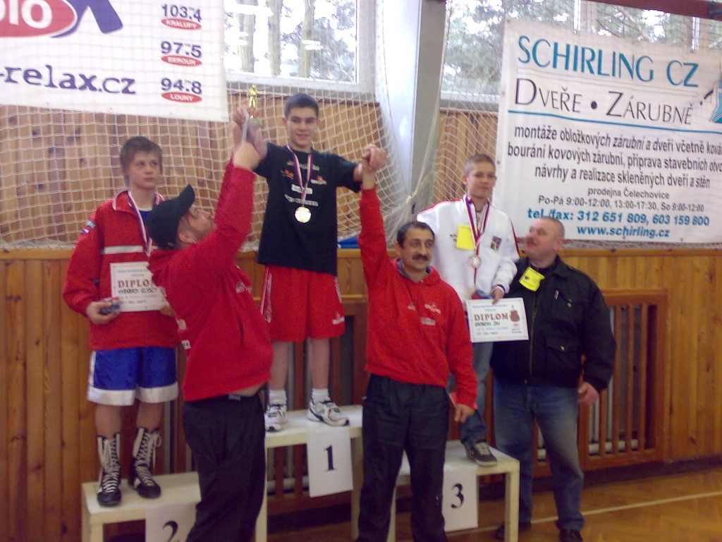 obrázek: Boxeři z týmu O. Stacha Plzeň vybojovali na MČR kadetů dva bronzy  