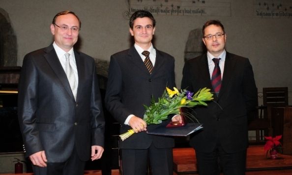 obrázek: Cena Siemens putuje na Fakultu aplikovaných věd
