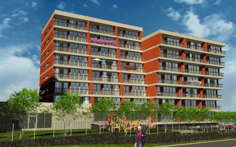 obrázek: Dominantou Kotíkovské budou „nakloněné“ domy