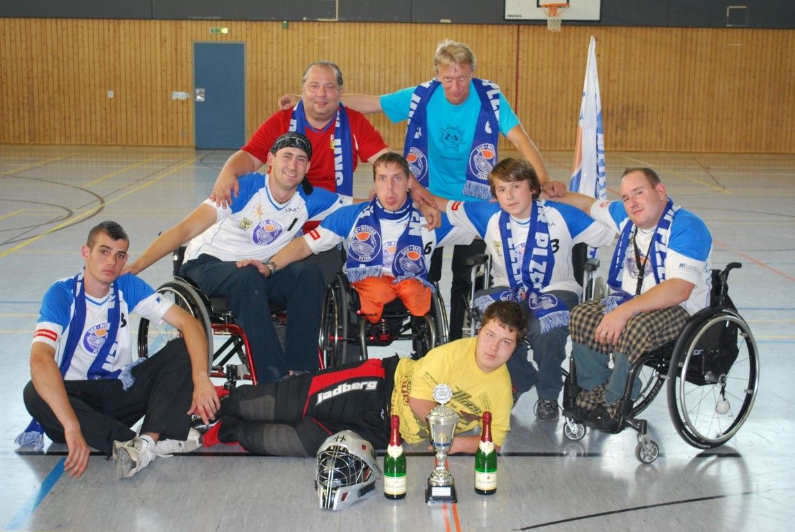 obrázek: Handicapovaní florbalisté Plzně přivezli zlato z Německa