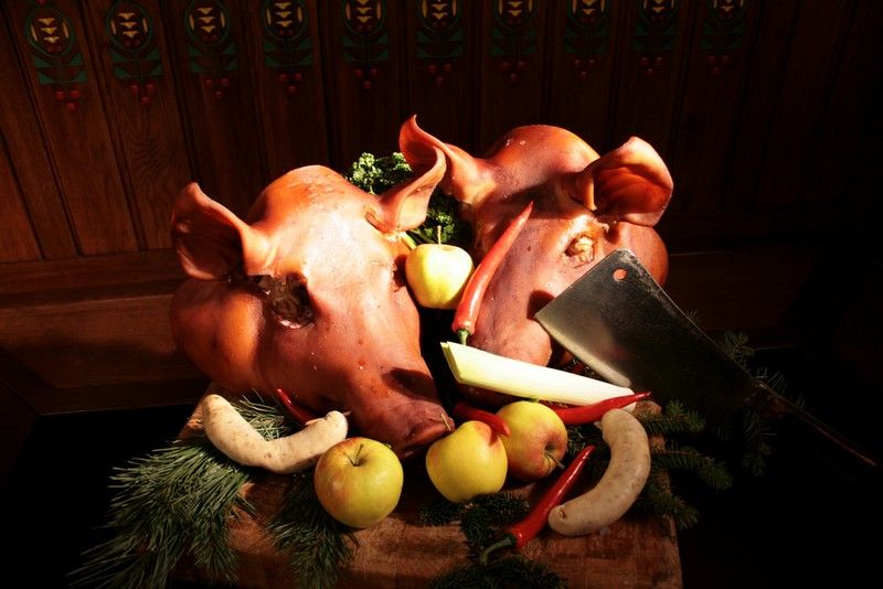 obrázek: MIKULÁŠSKÝ TRH s vepřovými hody