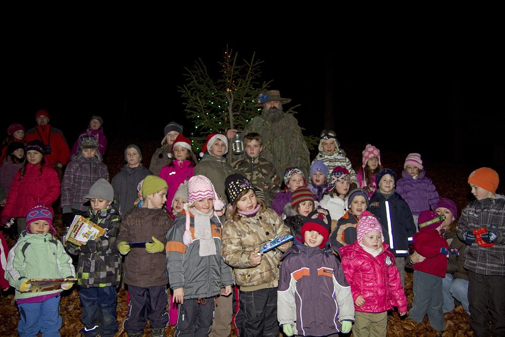 obrázek: Na Boží hod v Doubravce naděloval Chlumonoš