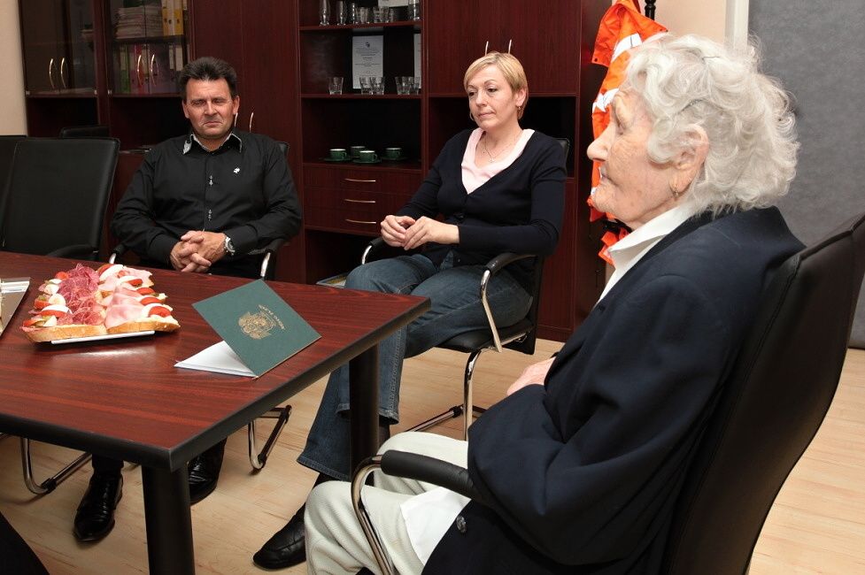 obrázek: Plzeňačka Božena Matasová oslavila 100. narozeniny