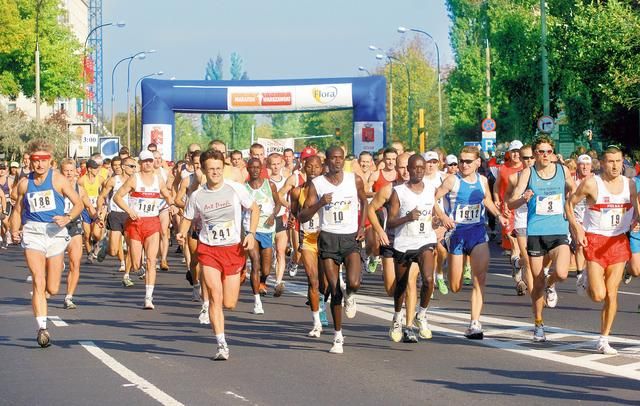 obrázek: Plzeňský půlmaraton v rekordu vyhrál Keňan Kiprotich Sawe 