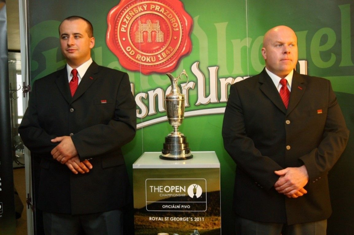 obrázek: Prazdroj přiváží Plzeňákům legendární golfový pohár Claret Jug