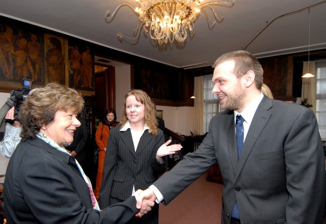 obrázek: Primátor Plzně řešil s velvyslankyní Belgie kulturní město