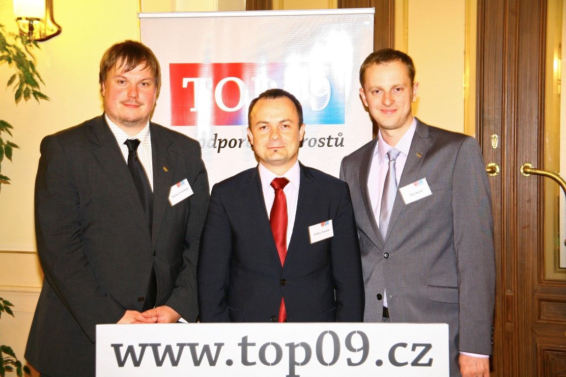 obrázek: Regionálním předsedou TOP 09 je opět Ondřej Ženíšek