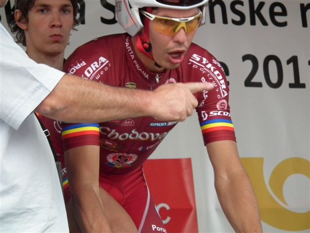 obrázek: Sparťané Okrouhlický a Broniš mají časovkářské medaile