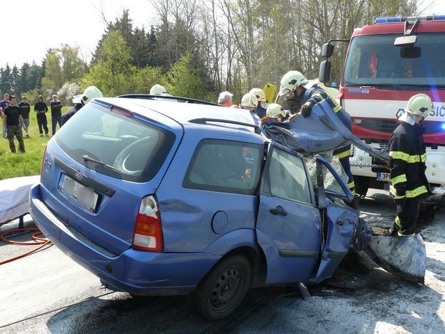 obrázek: U Boru na Tachovsku zahynul při nehodě mladý řidič