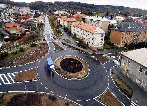 obrázek: V Klatovech se chystá stavba ´kruháče´ u nové nemocnice