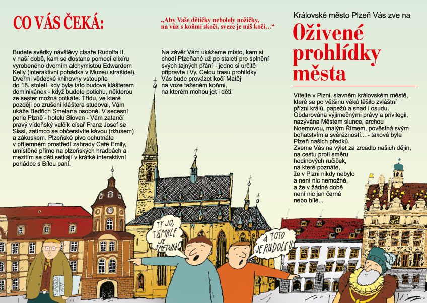 obrázek: V Plzni startují oživené prohlídky, i večerní pro dospělé