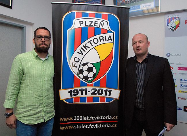 obrázek: Viktoria představuje nové logo i plány oslav sto let založení klubu