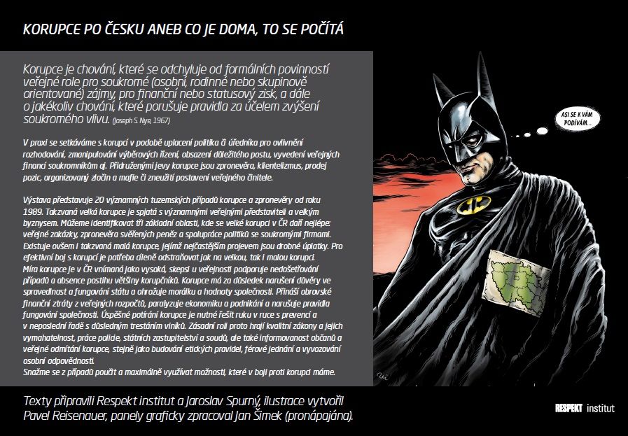 obrázek: Výstava Korupce po Česku poslední den v Plzni
