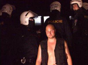 obrázek: Policie byla při srazu pravicových extremistů ve střehu