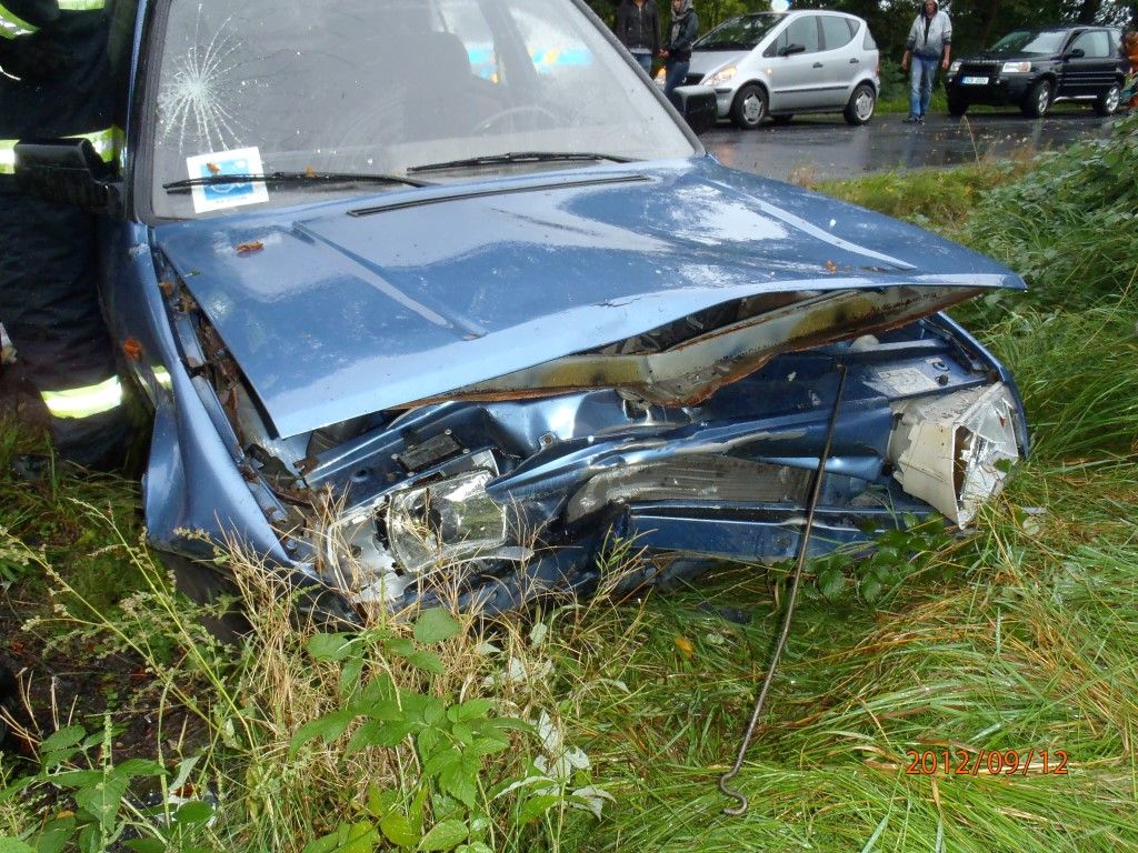 obrázek:  Zelené Lhoty zemřel motorkář 