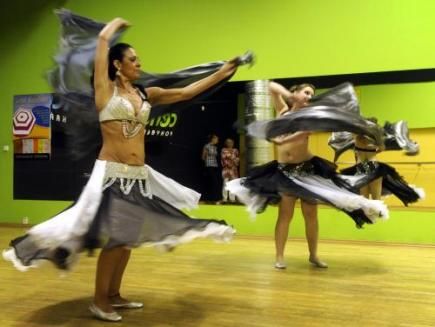 obrázek: Aktivní maminka. Lektorka orientálních tanců Jana Tipplová