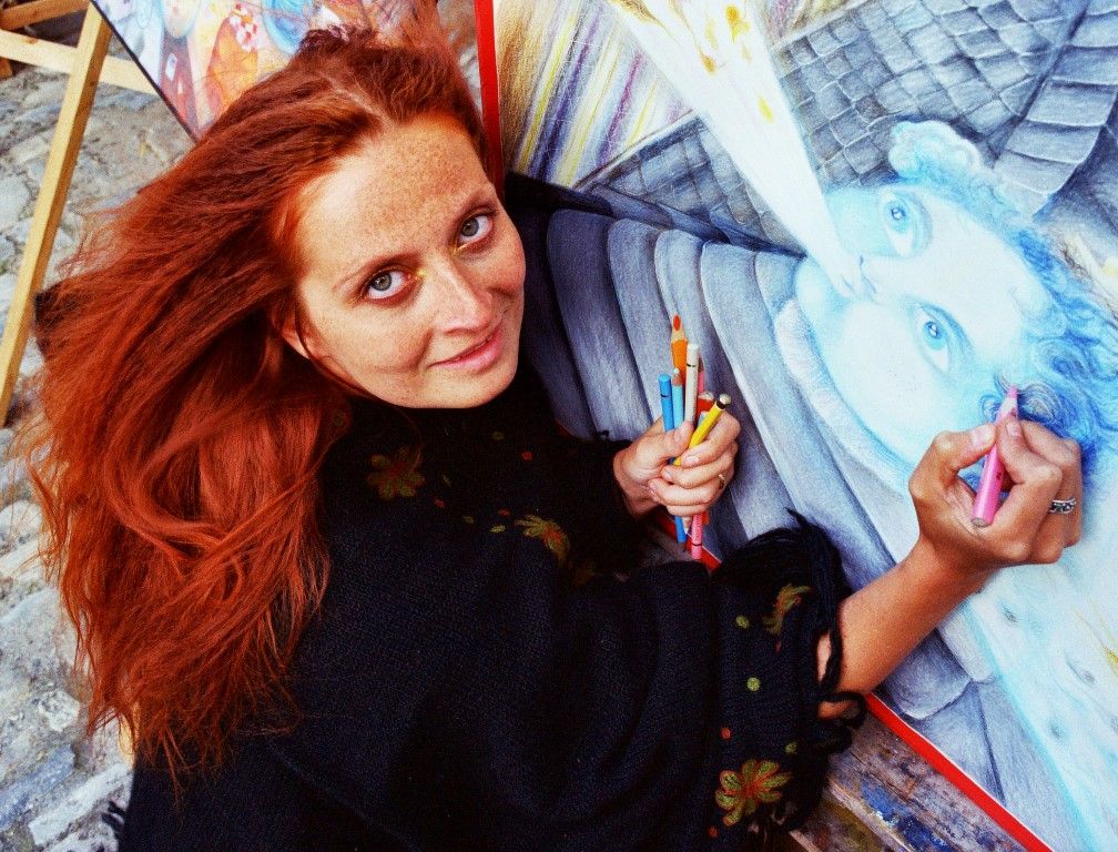 obrázek: Anděl učení přiletí do OC Plzeň a bude kreslit