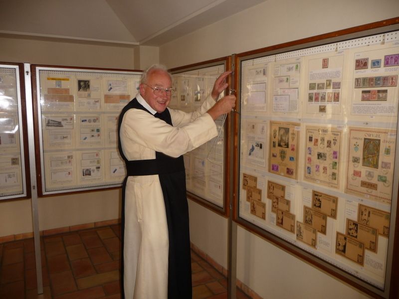 obrázek: Cisterciáci mají vroubky - filatelistická výstava v Plasích 