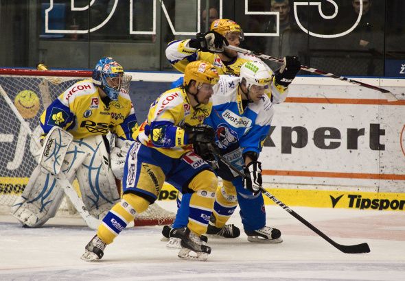 obrázek: HC Plzeň 1929 porazila v sobotu Zlín a ujala se vedení 3:2
