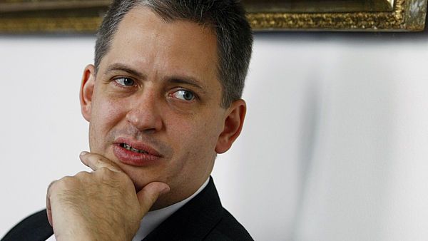 obrázek: Jiří Dientsbier se v Plzni zajímal o dopady byznysu s dluhy