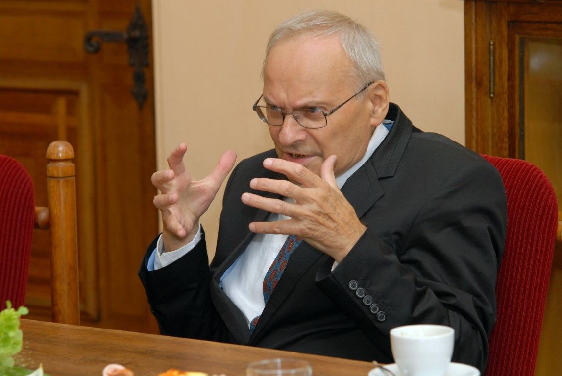 obrázek: Jubilanta Ladislava Smočka přijal primátor Martin Baxa