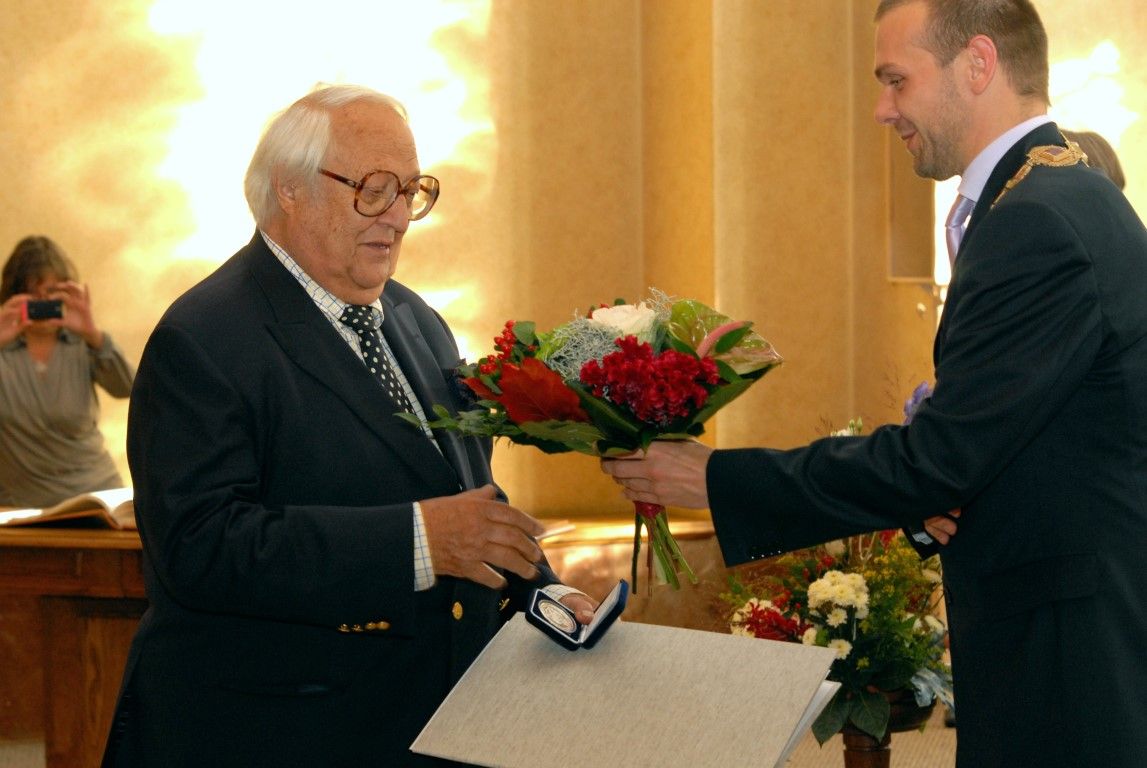 obrázek: Ladislav Sutnar se stal čestným občanem Plzně 
