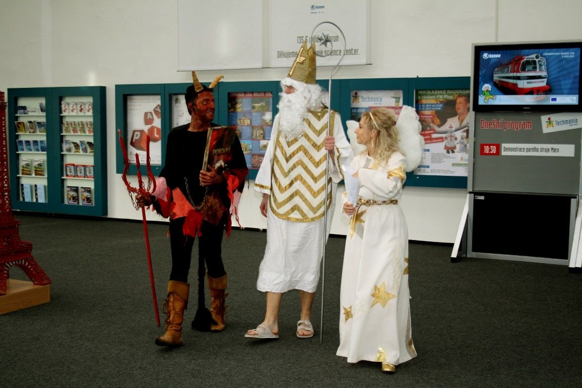 obrázek: Mikuláš přijde do Techmanie již v sobotu