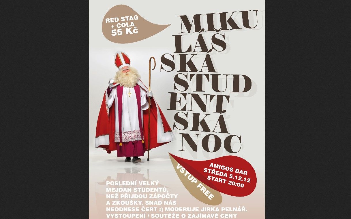 obrázek: Mikulášská studentská noc