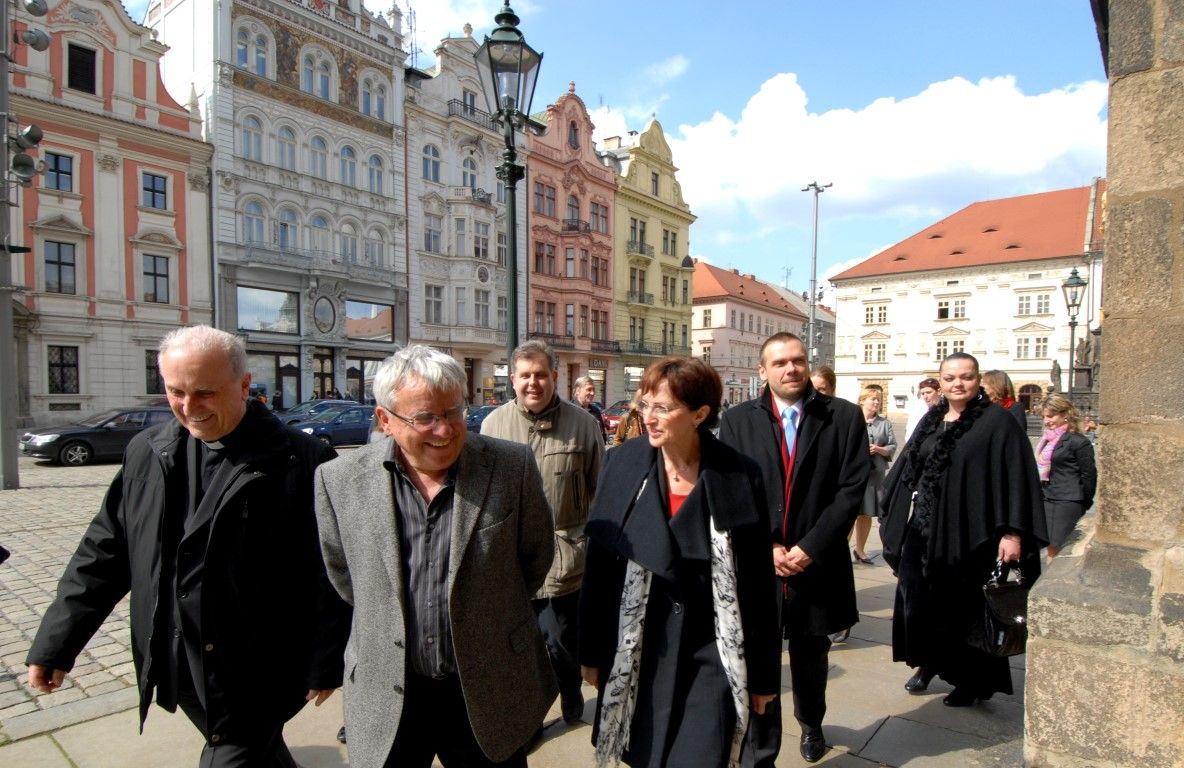 obrázek: Ministryně kultury Hanáková se bavila o kulturní Plzni