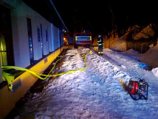 obrázek: Na Špičáku shořela nádražní restaurace