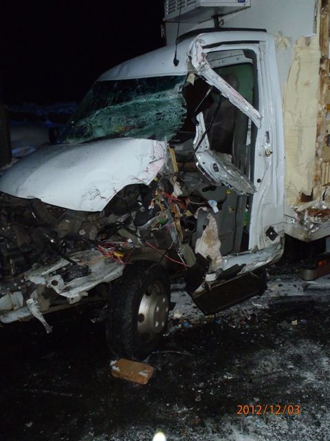 obrázek: Nad ránem boural u Klatov pekařský vůz