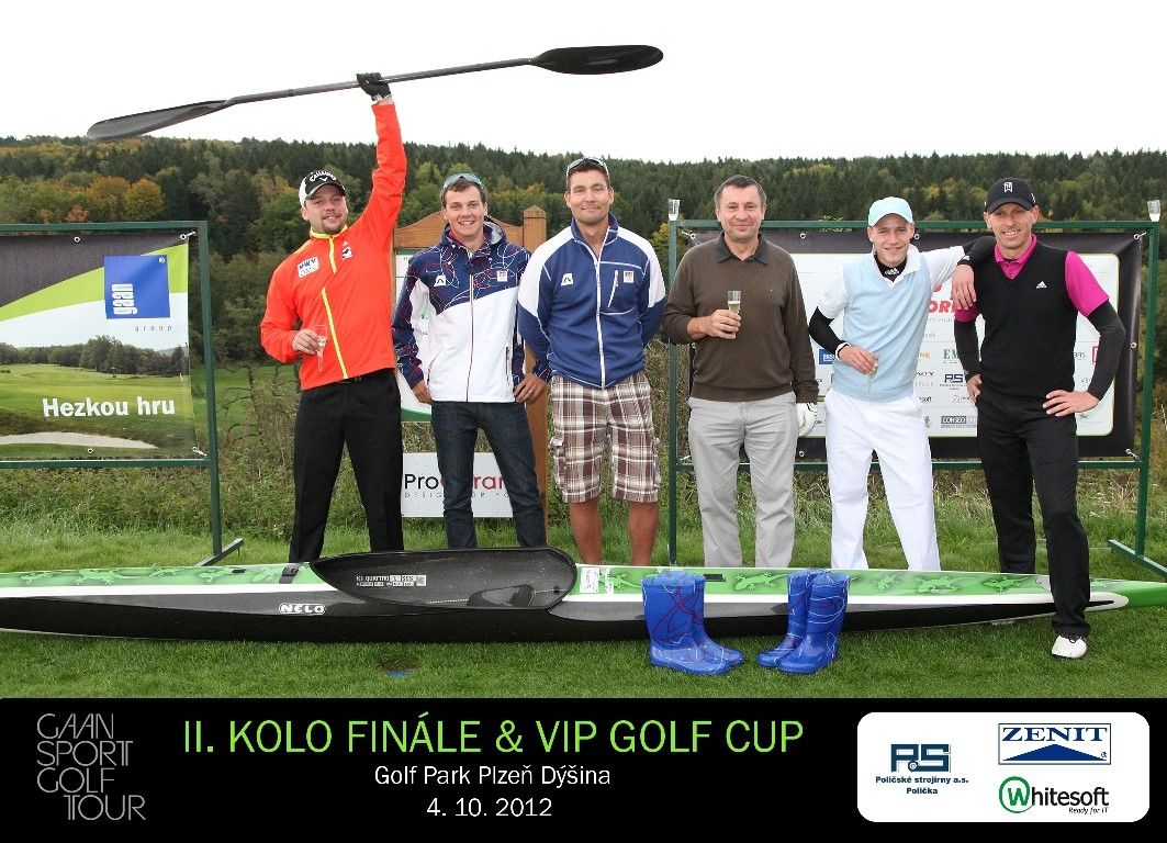obrázek: Pel-mel sportu, zábavy a charity si na golfu v Dýšině vychutnali olympionici