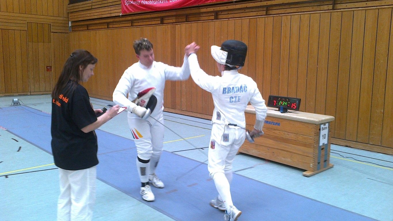 obrázek: Plzeňský kordista Bradáč vítězný v Německu